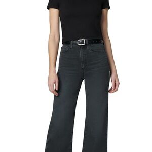 JOE’S  Women’s Wide Leg Ankle Kacey Black Wash Jeans
